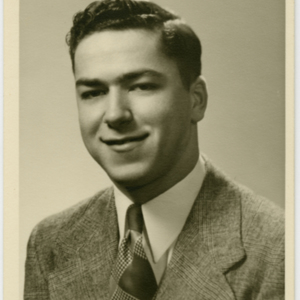 Chicopee High School Class of 1949 - Senior Portrait of Arthur LaPierre