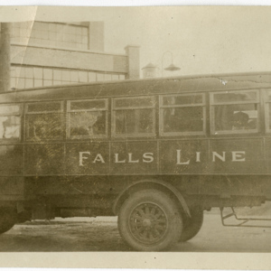 Falls Line Jitney Truck of the Holyoke Street Railway Company