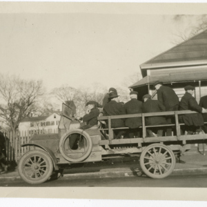 Jitney Truck filled with Passengers