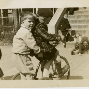 Patrick E. Bowe Nursery School Students from 1935-1938 - Children at play