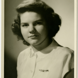 Chicopee High School Class of 1949 - Senior Portrait of Margaret Logston