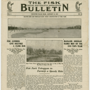 The Fisk Bulletin - Social and Athletic Association