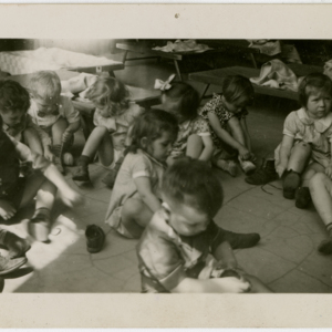 Patrick E. Bowe Nursery School - Students from 1935 - 1938 - Nine children