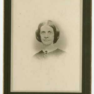 Cabinet Card of Anne Sophia Taylor West