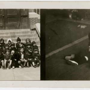 Patrick E. Bowe Nursery School - Students from 1935 - 1938 - The Class Photo, and a girl